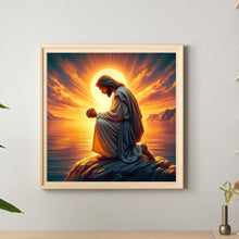 Load image into Gallery viewer, Religion Jesus 50*50CM(Canvas) Full Round Drill Diamond Painting
