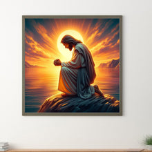 Load image into Gallery viewer, Religion Jesus 50*50CM(Canvas) Full Round Drill Diamond Painting