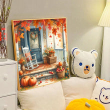Load image into Gallery viewer, Autumn Yard 40*40CM(Canvas) Full Round Drill Diamond Painting