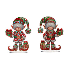 Load image into Gallery viewer, Christmas Table Top Diamond Painting Ornament Kits for Home Decor (Gifts Man)