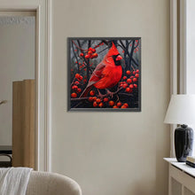 Load image into Gallery viewer, Cardinal 30*30CM(Canvas) Full Round Drill Diamond Painting