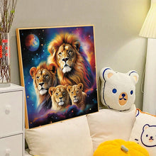 Load image into Gallery viewer, Lion 40*40CM(Canvas) Full Round Drill Diamond Painting