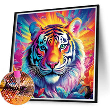 Load image into Gallery viewer, Tiger 40*40CM(Canvas) Full Round Drill Diamond Painting