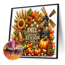 Load image into Gallery viewer, Autumn Thanksgiving 40*40CM(Canvas) Full Round Drill Diamond Painting