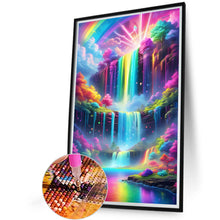 Load image into Gallery viewer, Colorful Waterfall 40*60CM(Canvas) Full Round Drill Diamond Painting