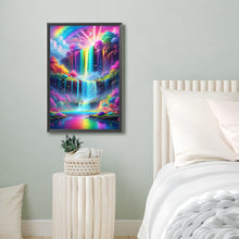 Load image into Gallery viewer, Colorful Waterfall 40*60CM(Canvas) Full Round Drill Diamond Painting