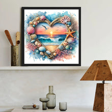 Load image into Gallery viewer, Ocean Of Hearts 40*40CM(Canvas) Full Round Drill Diamond Painting