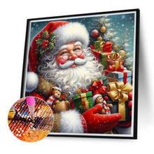 Load image into Gallery viewer, Santa Claus 40*40CM(Canvas) Full Round Drill Diamond Painting