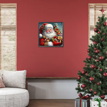 Load image into Gallery viewer, Santa Claus 40*40CM(Canvas) Full Round Drill Diamond Painting