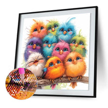 Load image into Gallery viewer, Colorful Bird 30*30CM(Canvas) Full Round Drill Diamond Painting