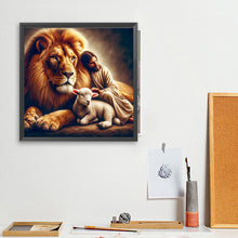 Load image into Gallery viewer, Jesus 40*40CM(Picture) Full Square Drill Diamond Painting
