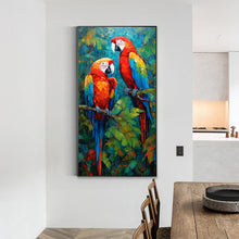 Load image into Gallery viewer, Parrot 40*70CM(Canvas) Full Round Drill Diamond Painting