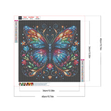 Load image into Gallery viewer, Glittering Jeweled Butterfly 40*40CM(Canvas) Full Round Drill Diamond Painting