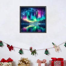 Load image into Gallery viewer, Aurora Scenery 40*40CM(Canvas) Full Round Drill Diamond Painting