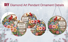 Load image into Gallery viewer, Sweet Home 2D Flat DIY Diamond Art Pendant Window Hanging Art for Home Decor
