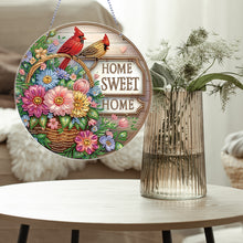 Load image into Gallery viewer, Sweet Home 2D Flat DIY Diamond Art Pendant Window Hanging Art for Home Decor