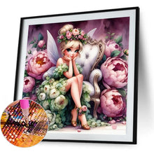 Load image into Gallery viewer, Flower Fairy 40*40CM(Picture) Full Square Drill Diamond Painting