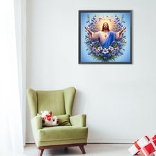 Load image into Gallery viewer, Jesus 40*40CM(Canvas) Full Round Drill Diamond Painting
