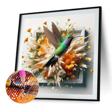 Load image into Gallery viewer, Out-Of-Frame Hummingbird 40*40CM(Canvas) Full Round Drill Diamond Painting