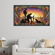Load image into Gallery viewer, Glasswind Dusk Warriors And Warhounds 40*70CM(Canvas) Full Round Drill Diamond Painting