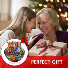 Load image into Gallery viewer, Acrylic 2D Flat Print Art Vase DIY Table Top Diamond Painting Ornament Kits