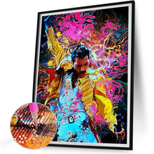 Load image into Gallery viewer, Freddy Mercury 30*40CM(Canvas) Full Round Drill Diamond Painting