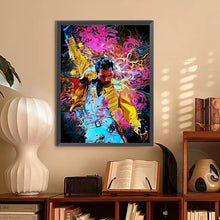 Load image into Gallery viewer, Freddy Mercury 30*40CM(Canvas) Full Round Drill Diamond Painting