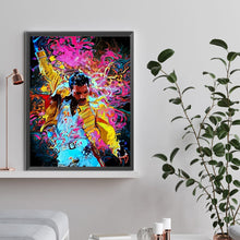 Load image into Gallery viewer, Freddy Mercury 30*40CM(Canvas) Full Round Drill Diamond Painting