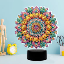 Load image into Gallery viewer, DIY Diamond Mandala Art Painting Lamp with Tools for Bedroom Decor Gifts