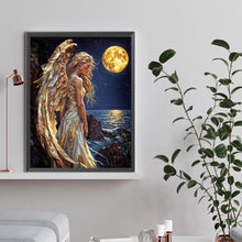 Load image into Gallery viewer, Winged Angel 30*40CM(Canvas) Full Round Drill Diamond Painting