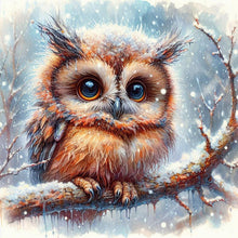Load image into Gallery viewer, Small Animals In The Snow 30*30CM(Picture) Full Square Drill Diamond Painting