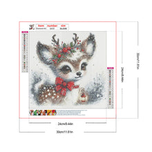 Load image into Gallery viewer, Deer 30*30CM(Canvas) Full Round Drill Diamond Painting