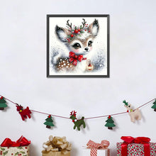 Load image into Gallery viewer, Deer 30*30CM(Canvas) Full Round Drill Diamond Painting