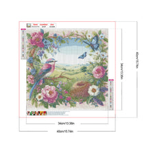 Load image into Gallery viewer, Flowers And Birds 40*40CM(Canvas) Full Round Drill Diamond Painting