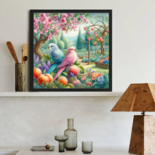 Load image into Gallery viewer, Flowers And Birds 40*40CM(Canvas) Full Round Drill Diamond Painting