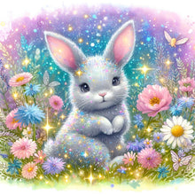 Load image into Gallery viewer, Rabbit 30*30CM(Canvas) Full Round Drill Diamond Painting