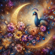 Load image into Gallery viewer, Dreamy Peacock 40*40CM(Picture) Full Square Drill Diamond Painting