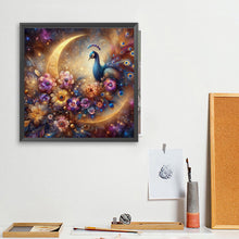Load image into Gallery viewer, Dreamy Peacock 40*40CM(Picture) Full Square Drill Diamond Painting