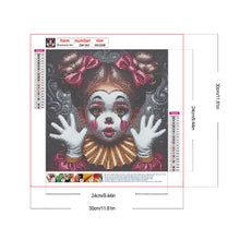 Load image into Gallery viewer, Clown Child 30*30CM(Canvas) Full Round Drill Diamond Painting