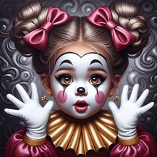 Load image into Gallery viewer, Clown Child 30*30CM(Canvas) Full Round Drill Diamond Painting