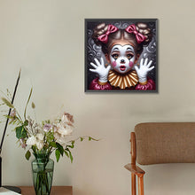 Load image into Gallery viewer, Clown Child 30*30CM(Canvas) Full Round Drill Diamond Painting