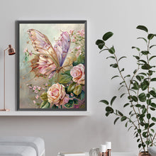 Load image into Gallery viewer, Butterfly 30*40CM(Canvas) Full Round Drill Diamond Painting