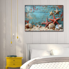 Load image into Gallery viewer, Starfish Shell 40*60CM(Canvas) Full Round Drill Diamond Painting