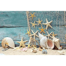 Load image into Gallery viewer, Seashell Starfish 40*60CM(Canvas) Full Round Drill Diamond Painting