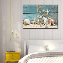 Load image into Gallery viewer, Seashell Starfish 40*60CM(Canvas) Full Round Drill Diamond Painting