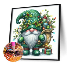 Load image into Gallery viewer, Christmas Gnome 30*30CM(Canvas) Full Round Drill Diamond Painting
