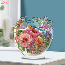 Load image into Gallery viewer, 2D Flat Print Artistic Vase DIY Desktop Diamond Art Kits Double-Sided for Table
