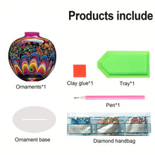 Load image into Gallery viewer, 2D Flat Print Artistic Vase DIY Desktop Diamond Art Kits Double-Sided for Table