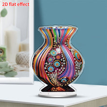 Load image into Gallery viewer, 2D Flat Print Artistic Vase DIY Desktop Diamond Art Kits Double-Sided for Table