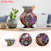 Load image into Gallery viewer, 2D Flat Print Artistic Vase DIY Desktop Diamond Art Kits Double-Sided for Table